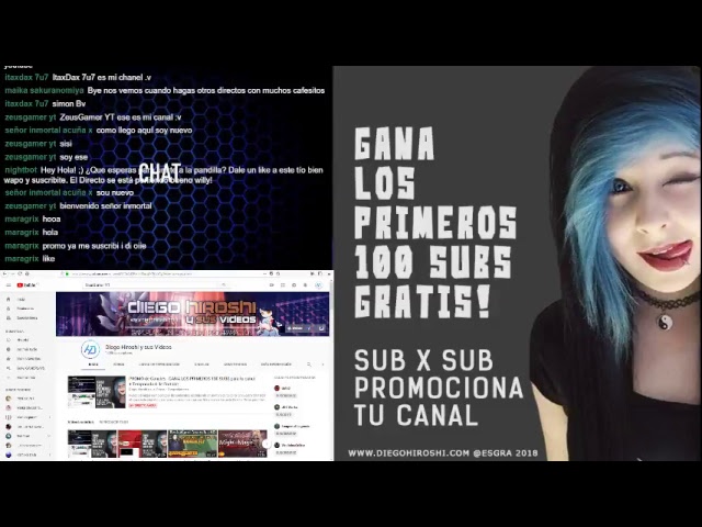 PROMO de Canales - GANA LOS PRIMEROS 100 SUBS para tu canal + Temporada 6 de Fortnite