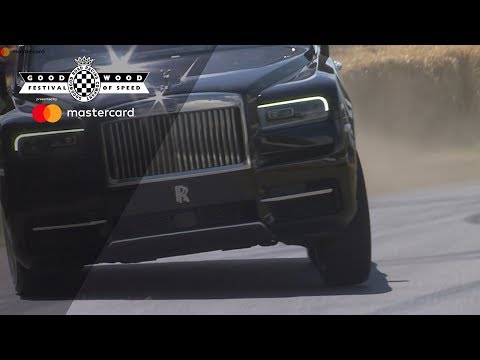 Rolls-Royce Cullinan thrashed hard at Goodwood