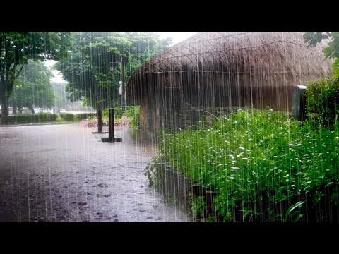 Forget about Stress and have a Relaxing Time with Heavy Rain. Sleep-Inducing Rain Sound, ASMR