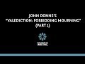 Understanding 'A Valediction: Forbidding Mourning'