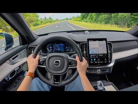 2025.5 Volvo XC90 B6 Ultra - POV Test Drive (Binaural Audio)
