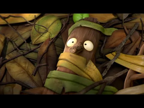 Oh No! Stick Man Gets Stuck! | @GruffaloWorld: Stick Man