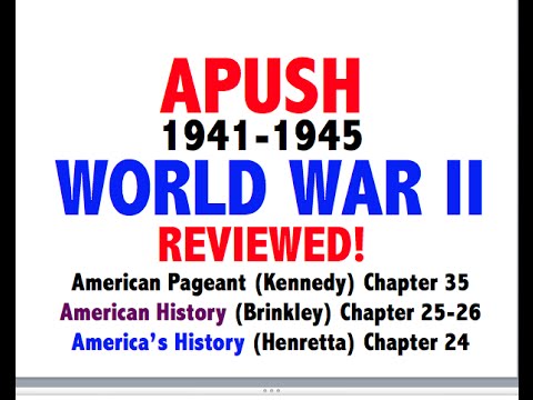 American Pageant Chapter 34 APUSH Review