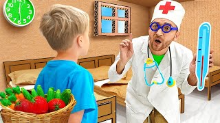 Pappkrankenhaus-Abenteuer für Kinder