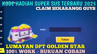 Kode redeem super sus terbaru - kode hadiah super sus terbaru 2025 | kode hadiah super sus hari ini