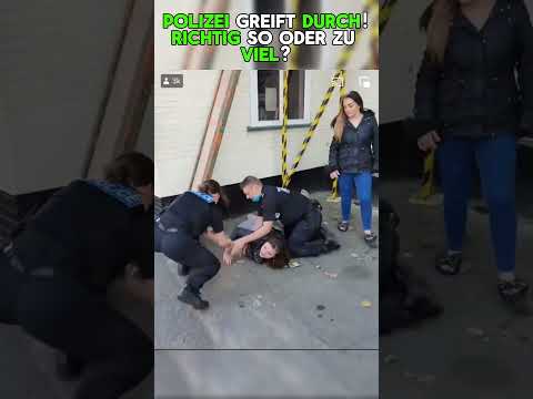 Festnahme ESKALIERT! Hat die Polizei richtig gehandelt?