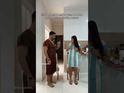 Ensinando hábitos para minha mulher...