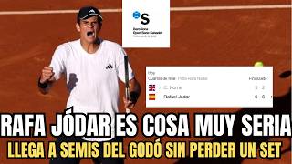 💣¡RAFA JÓDAR DESTROZA A NORRIE Y SE METE EN SEMIFINALES DEL CONDE DE GODÓ!