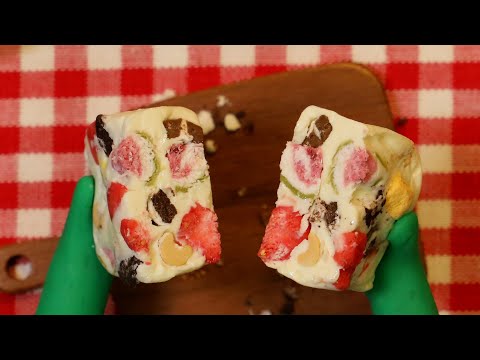 마시멜로우 쫀득쿠키 만들기😍 누가과자 레시피😍 스모어 Marshmallow Nougat recipe !! [클레이라는 걸 잊지마~~😋😍]