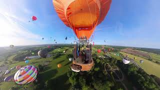 Relaxing Hot Air Balloon Flight with Hundreds of Balloons | Sleep & Study (MAF 2026)
