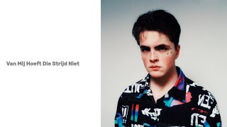 Ace Sparks - Van Mij Hoeft Die Strijd Niet (Lyric Video)