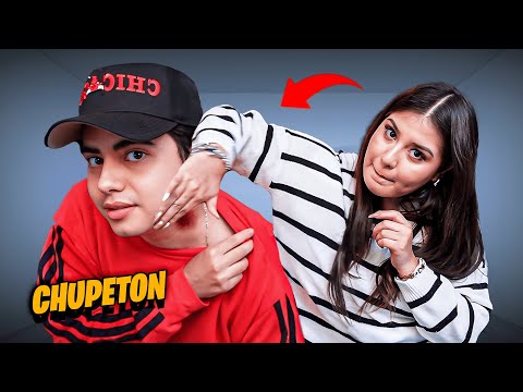 MI NOVIA ME DESCUBRE UN CHUPETON 😱💋 | (BROMA)