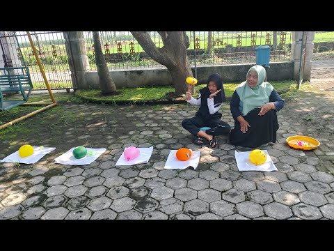 Bermain Pecah Balon Bersama Septi & Bu Sri Yuks