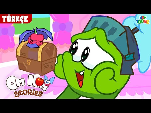 Om Nom Hikâyeleri | Om Nom Bir Ejderhayla Savaşıyor… HEM DE KAĞITLA?! 🐉 Eğlenceli Çocuk Çizgi Filmi