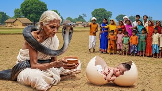 सांप ने इस बूढ़ी मां के साथ जो किया उसे देखकर गांव वाले दंग रह गए 