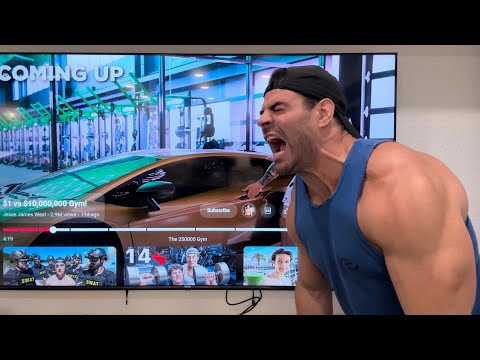 My 2 CENTS about these gyms Jesse James West reviews $1 gym up to 10 MILLION! What the FRICK