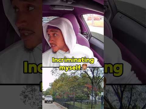 Just incriminating myself even more to the cop😭🤦🏽