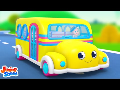 Wheels On The Bus, Bus Ka Chakka Ghume, बस का चक्का घूमे गोल गोल गोल, Hindi Rhymes for Kids