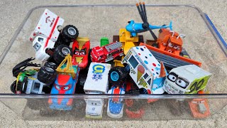 Lightning Mcqueen Toys : McQueen, Jackson Storm, Cruz Ramirez, Tow Mater, Doc Hudson, Mack, Flo