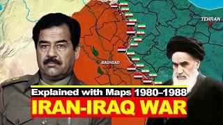 Iran-Iraq War Explained with Maps and 3D Animation