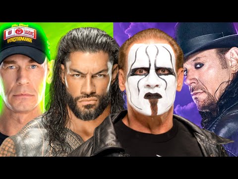 John Cena Roman Reigns Vs Sting Undertaker WWE 2K25