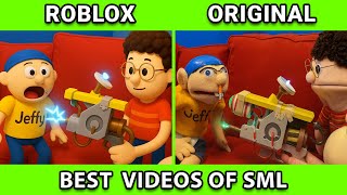 SML Movie vs SML ROBLOX: BEST SML VIDEOS ! Side by Side