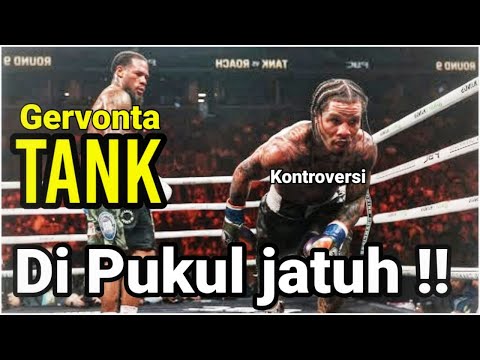 Gervonta tank Davis di pukul jatuh 🥊🥊 kontroversi hari ini!!