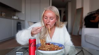En mysig liten mukbang från mig till er