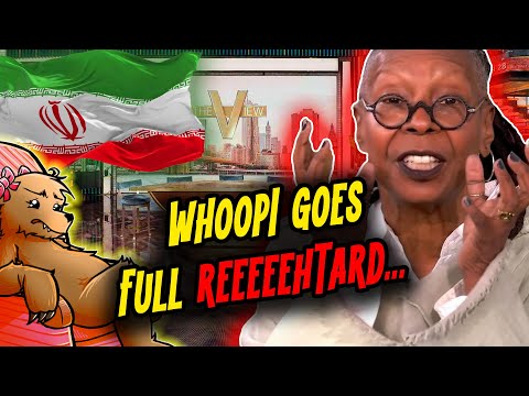 WHOOPI GOES FULL REEEEEH-TARD!!
