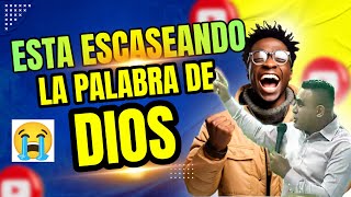 ESTA ESCASEANDO LA PALABRA DE DIOS / EL PUEBLO DE DIOS SE ESTA DESCARRILADO