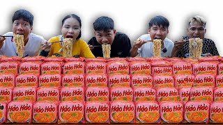 Hưng Troll | Thử Thách Người Cuối Cùng Ngừng Ăn Mì Tôm Hảo Hảo Thắng Nhận 500$