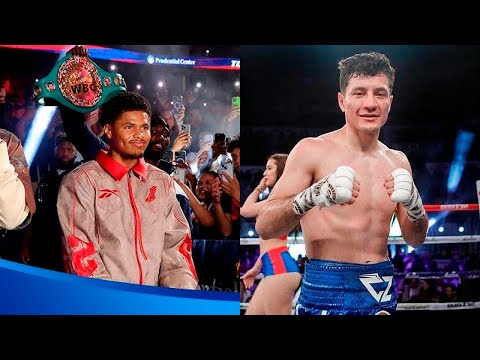 SHAKUR STEVENSON VS WILLIAM ZEPEDA RING WALK 💥