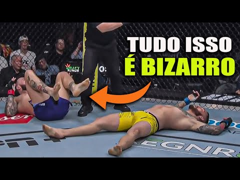 ATITUDE BIZARRA de LUTADOR BRASILEIRO no UFC : RODOLFO BELLATO vs PAUL CRAIG