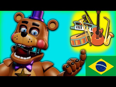 Animatronics de FNAF E Seus ESTILOS MUSICAIS FAVORITOS  - Five Nights At Freddy's PT-BR