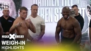 Darren Till vs. Darren Stewart | Weigh-In Highlights