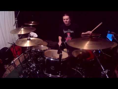 Recording drums DARK MATTER SECRET - Black Wing of Sephiroth