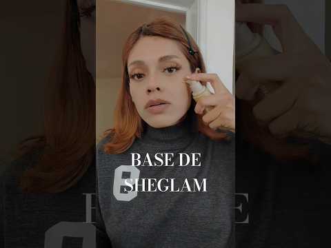 Probando la Base de Sheglam tono Bamboo #maquillaje #makeup #shein