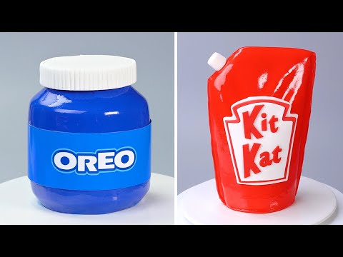 Top OREO & KITKAT Chocolate Cake Decorating Tutorials | So Yummy Fondant Cake Ideas