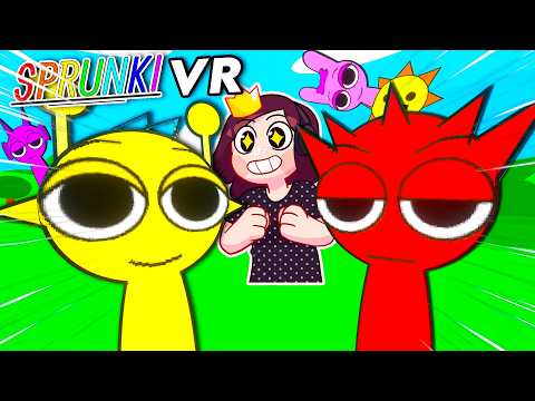 ¡LO MEJOR DE SPRUNKI VR!😨​😘 | Fabitoh Reacciona a Sprunki VR