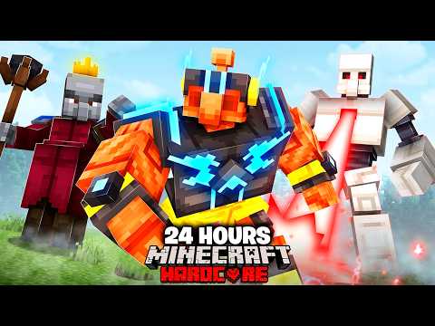 I Survived 24 Hours as a COPPER GOLEM in HARDCORE Minecraft