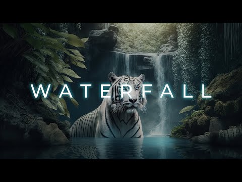 Waterfall - Healing Forest Ambience music for inner peace &amp; Zen, Yoga Meditation