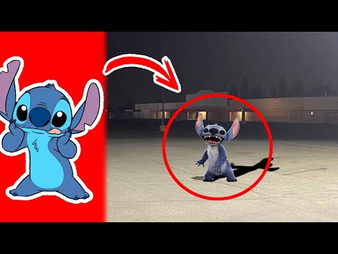 Lilo Y Stich Captados En Cámara
