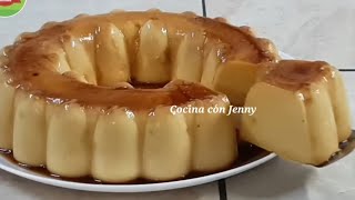 ¡Este Flan de Galletas María se hace sin horno y sin esfuerzo! Solo 3 ingredientes 🍮"