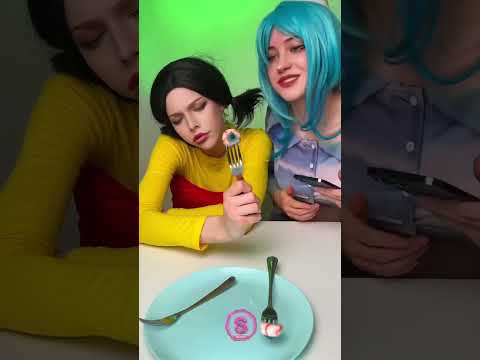 أمسكنا به! لص الحلوى طليق! 😂🍬#مضحك #طعام