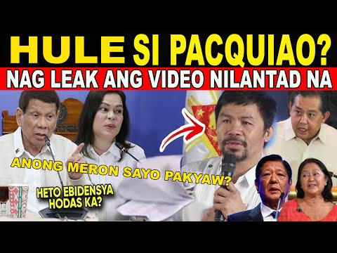 Hala Nag-Leak_na? Pacquiao Tamba BBM Lisa Nagimbal sa Malaking Pasab0g ni VPSARA REACTION OPINYON