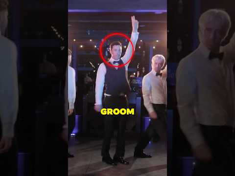 He's the groom of the year ๐