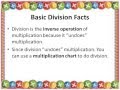 Division Concepts and Techniques