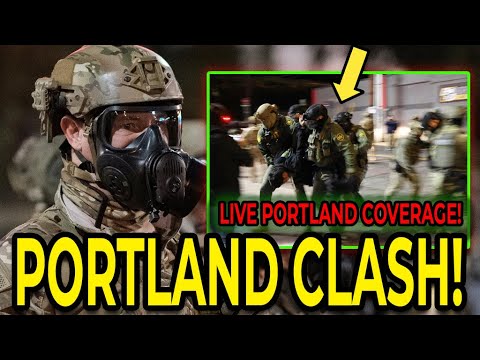 Portland Protesters Attack Federal Agents - LIVE Portland Coverage!