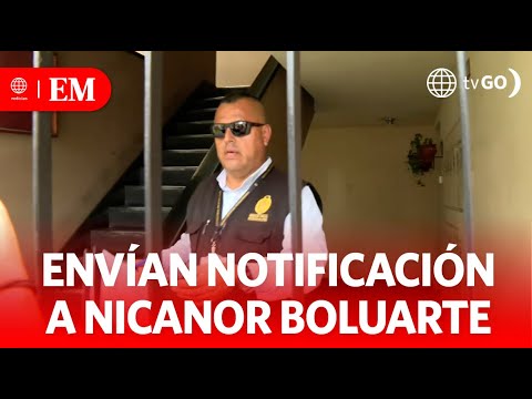 Envían notificación a Nicanor Boluarte sobre orden de detención | Edición Mediodía | Noticias Perú