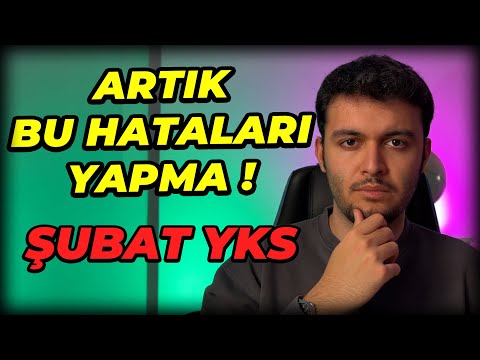 ŞUBAT AYINDA ARTIK BUNLARI YAPMA ! | YKS Çıkmışları Çözelim mi ? | Konular Yetişir mi?